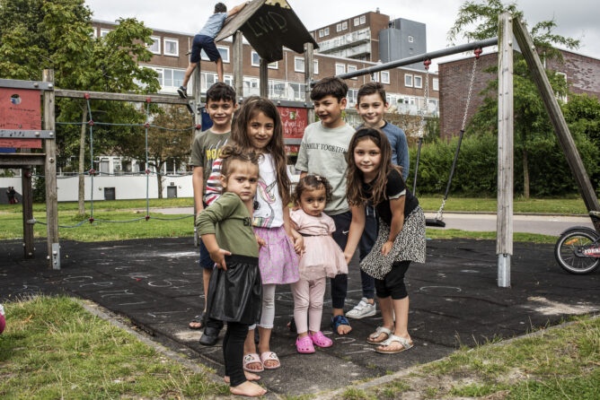 Kinderen in de Vrijheidswijk